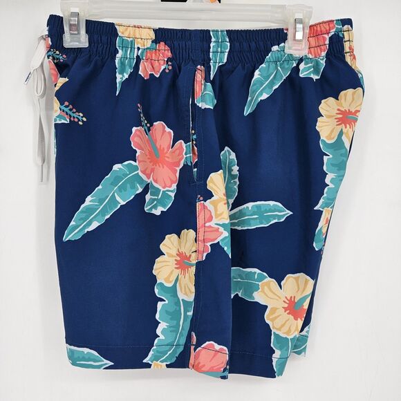 Chubbies Swim Trunks Mens Medium Shorts Lined Floral Beach Summer Pool M - Picture 12 of 14